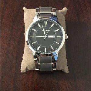 Elgin stainless steel waterproof watch
